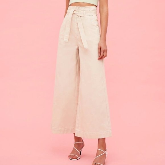Free People Denim - Free People C/Meo Collective Peripheral Wide Leg Jean